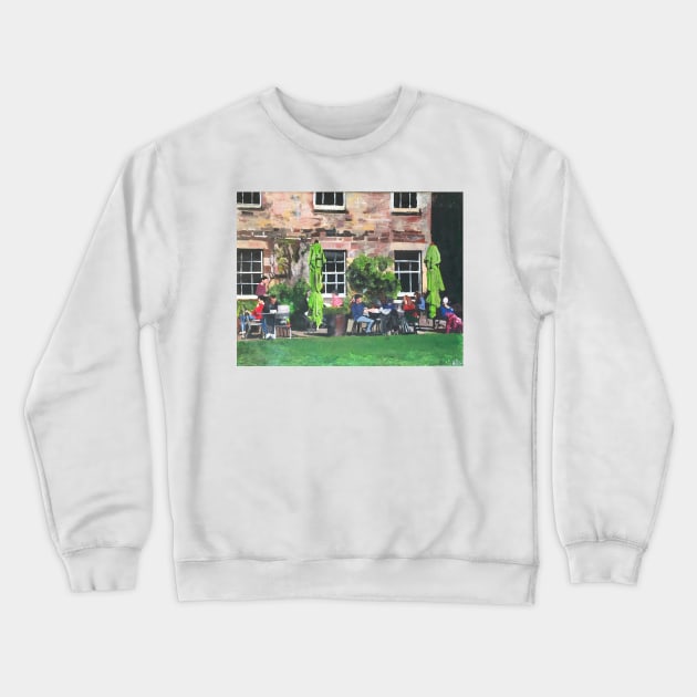 Garden, Gallery of Modern Art, Edinburgh Crewneck Sweatshirt by golan22may